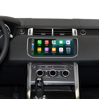 For 2014-2017 Range Rover Sport 10.25" Android Touch Screen Built-in GPS Wireless CarPlay Auto DSP Navigation for 1 Year