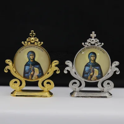 Church Souvenirs Orthodox Catholic Icon Andrew Jesus Decor Virgin Mary Car Table Decoration Christmas Easter Ornament