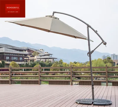 Metal Frame Furniture Outdoor Sun Umbrella