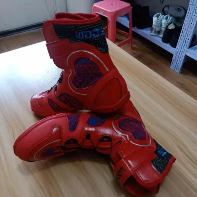 Factory Price Fitness Training Wrestling Mma Boxing Shoes for Men