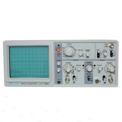 LW L-5060 Analog Oscilloscope 60MHZ Dual Channel Portable Oscilloscope Lab Teaching Desktop Electronics Industrial Oscilloscope