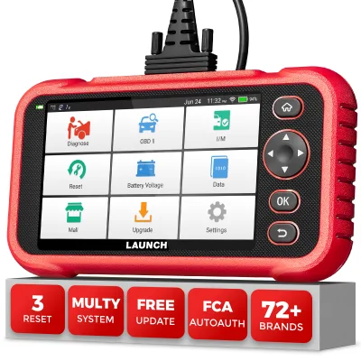 Launch X431 CRP123I V2.0 Four System Automotive Diagnostic Tool with 9 Reset Service Lifetime Free Update As CRP123X