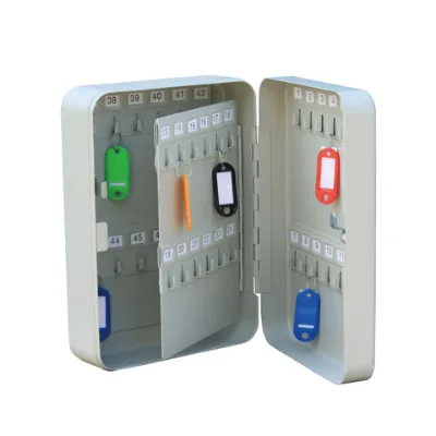 High Quality wall mounted Steel Key box key lock box Key Cabinet for 48 hooks