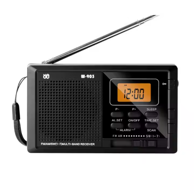 Hot Products Customized Logo Old Radio With Lcd Screen Wide Range Channels High Sensitive Fm Radio Bulk Cheap Digital Radio