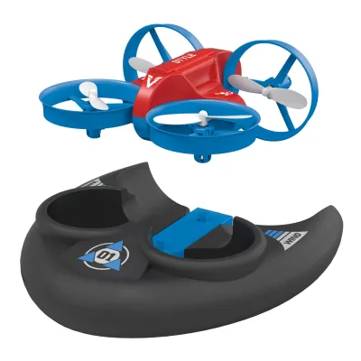 HYUE 2.4g 3 in 1 4-Axis Drone Rc Plane Quadcopter Avion Planedor Flight Mini Waterproof Dron Remote Control Car Toys