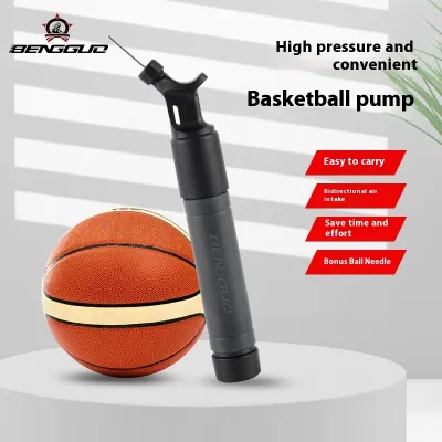 Aw BG-1683 Multifunctional PP+ABS Portable Air Pump Needle Two-Way Inflating Basketball/Football/Jumping Fruit Balls 6-12inch