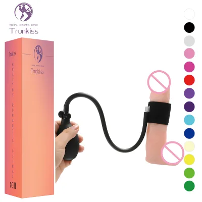 Inflatable Penis Pump Adult Products Adult Toy Manual Expansion to Extend Ejaculation Time Male Inflatable Inflatable Penis Pump
