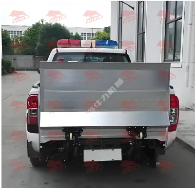 1000kg Heavy-Duty Folding Platform Tail Lift Hydraulic Ramp Platform for Efficient Ford Pick-up Truck Loading