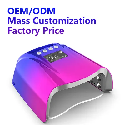 Wholesale H41 Big Cavity Design 33 LED Fast Curing Light Lampe LED UV Nails Professionnels Rechargeable Cordless Nail Dryer