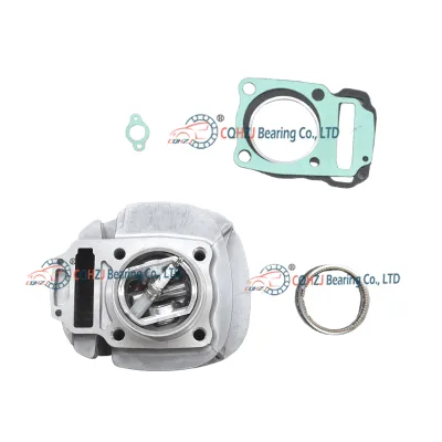 CQHZJ High Quality Motorcycle Cylinder Block for Suzuki Eiger400CC 82mm Bore 4-stroke Engines Cylinder Piston Gasket Kit
