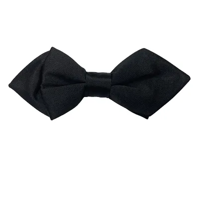 Customization Available Highest Selling Top Notch Quality Ties Accessories 100% Polyester Satin Made Bow Neck Ties for Men