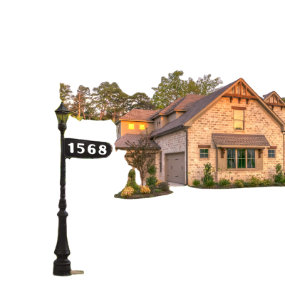 Address Numbers for Houses, Address Plaques House Numbers for Outside Door Numbers Sign