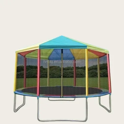 Trampoline Safety Net,Durable High Strength Park Outdoor Trampoline for Safe Family Recreation and Fitness Activities