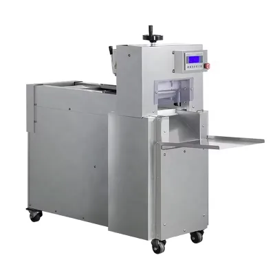 Industrial Automatic SS304 Frozen Meat Beef Mutton Roll Cutting Slicer Slicing Machine Other Hotel Equipment