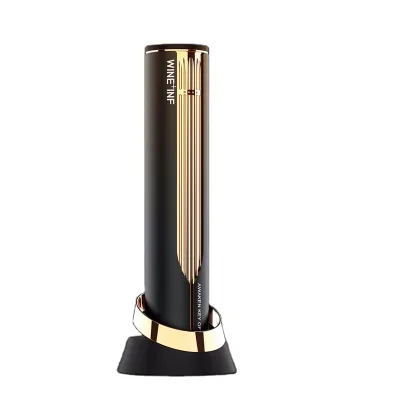 High-tech Automatic Electric Wine Corkscrew Cordless Wine Bottle Opener Bar Accessory with Stand Foil Cutter Gift Set