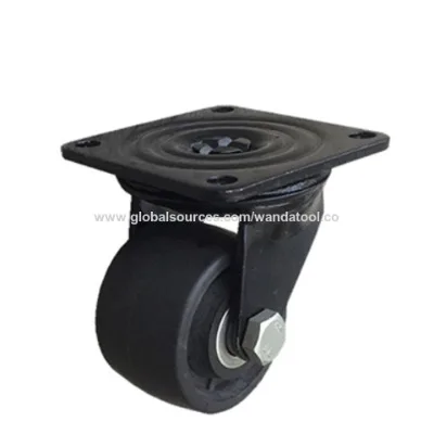 Low profile casters, Business machine casters, 3" Heavy duty PA swivel caster