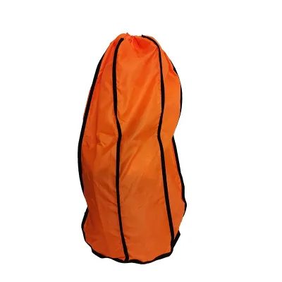 Orange Color Heavy Duty Laundry Bag Durable Polyester Dirty Laundry Bag with Metal Eyelets in Top
