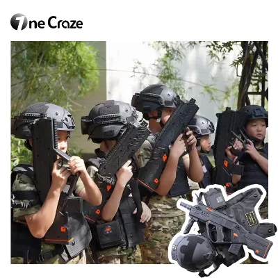Whole Set Commercial Live-action CS Gun and Vest Multiplayer Wireless Laser Tag Equipment Game System Set