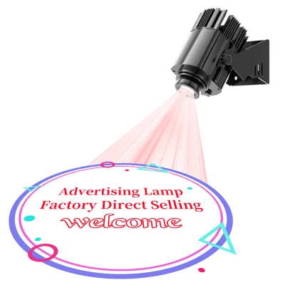 Outdoor 5 Color Rotation with Automatic Color Change Waterproof LED Light Logo Projector Lamp