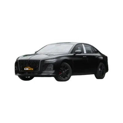 2025 Hongqi H5 Black Shadow Edition Midsize Sedan 1.5T Gasoline Luxury Car Left Hand Drive for Export