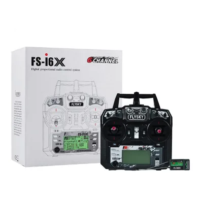Flysky Remote Control FS-i6X 10CH 2.4GHz AFHDS 2A Transmitter FS IA6B FS-iA10B FS-X6B Receiver RC FPV Helicopter 500M