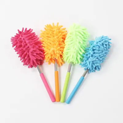 Microfiber Retractable Cleaning Dust Remover Washable Dusting Brush Microfiber Duster for Cleaning