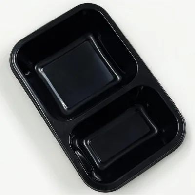Custom Recyclable Rectangle Oven Microwave Baking Tray Trays Plastic Rectangular Baking Packaging Blister