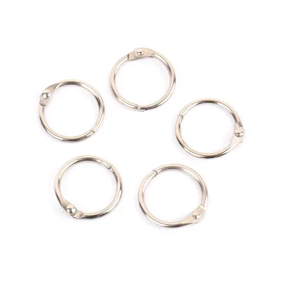 25mm Metal Book Ring Round Loose Leaf Paper Binder Ring