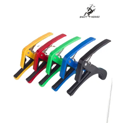 Wholesale Price Directly Sell Various Color Selection Aluminum Material Top Quality Guitar Capo for All Kinds of Guitar