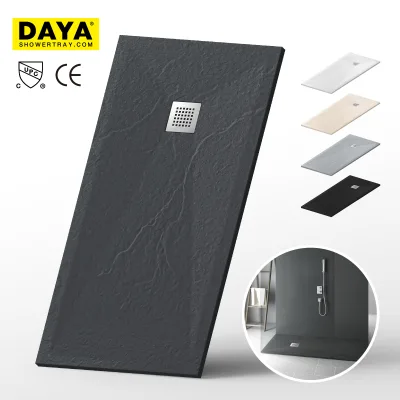 Low Profile Bathroom Composite Shower Pan for Shower Enclosure Shower Base Tray