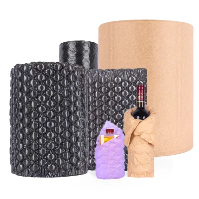 Fashionable Costing Saver Inflatable Packaging Eco Friendly Bubble air Filling Wrap Air Bubble Film air Cushion Bubble Film