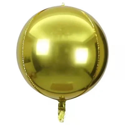 Custom Golden Rose Golden Silver rainbow 3D Mylar Balloons Helium Foil Balloons