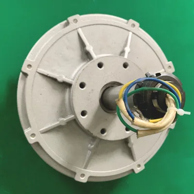 1000W 180rpm 96v PMG Coreless Generator Alternator Outer Rotor Axial Flux Generator Three-phase for Home Use Turbine System