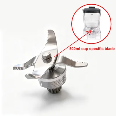 Speaker 4 Blade Blender Replacement Blade Installation 500ml Mixer Cup Stainless Steel Mixer Maintenance Spare Parts Wholesale