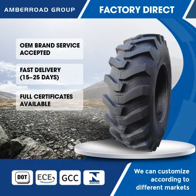 Tubeless R4 Industrial Tires 16.9-28 16.9-24 18.4-26 23.1-26 Self Cleaning Backhoe Tyre for Industrial Tractor Loader