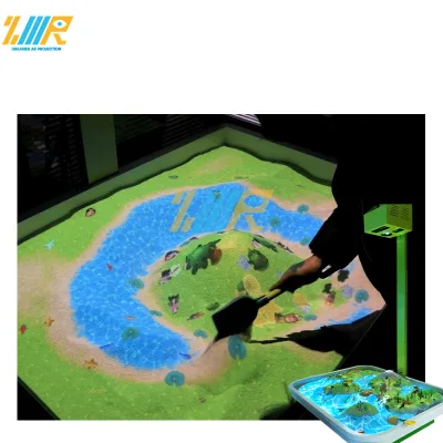 Interactive Sandbox Projection Sand Table Projection Sandbox Vr Sandbox Interactive Projector