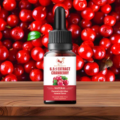OEM/ODM Cranberry Extract Bulk Natural Cranberry Concentrate Juice Supplement Vegan Cranberry Drops for Women Health