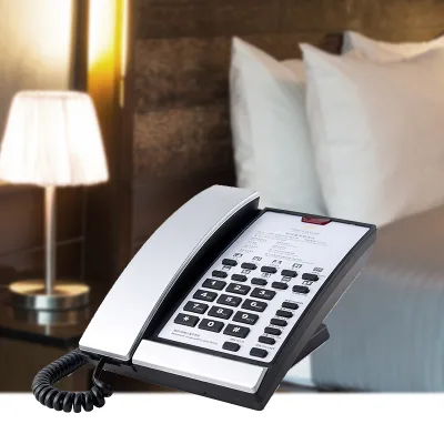 Large Button Corded Telephone With Big Picture for Elderly Easy to Use