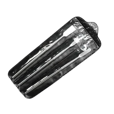 JUBOSHI Three-Piece Metal Computer Repair Tool Set Mobile Phone Shell Disassembly Pry Bar Wrecking Demolition Chisel/Point Ends