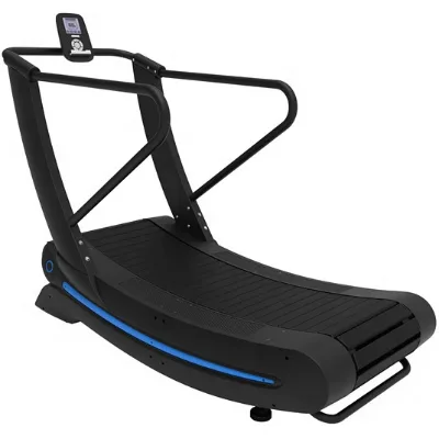 Gym Cardio Aerobic Training Machine Commercial Self Powered Curved Running Machine Curve Treadmill Essential