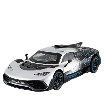 CHEZHI 1:24 AMGONE Spray Version Alloy Car Model Toy Shoulder Impact and Withstand Drops Die Casting Collectible Ornaments