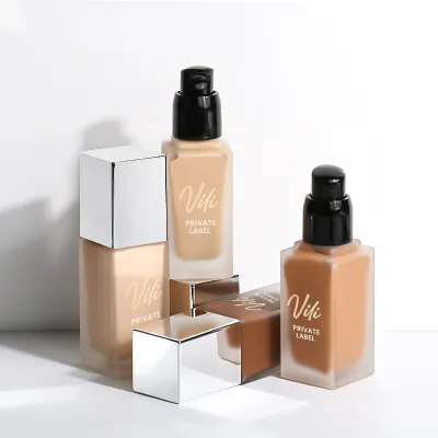 Best Selling Full Coverage Foundation Quality Luxury Make Your Own Brand Foundation Colored