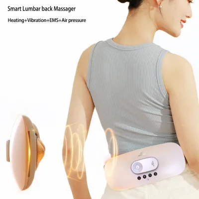 High Quality Electric Low Back Therapy Massage Belt Acupuncture Point Waist Pain Relief Body Massager Tools
