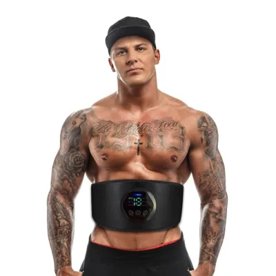 Intelligent Weight Loss Abdominal Patches Waistbands Massage Belt Slimming Vibrating Ems Tummy Slimming Belt for Men