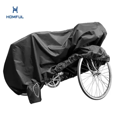 HOMFUL Wholesale Big Size Bike Rain Cover Outdoor Waterproof Bicycle Covers with Lock Hole
