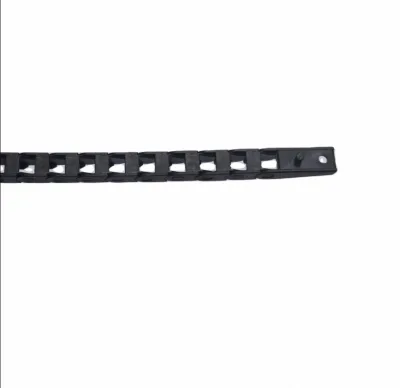 5mmX5mm Black Nylon Cable Carrier Drag Chain With 5mm Bridge Opening for 3D Printer Machines