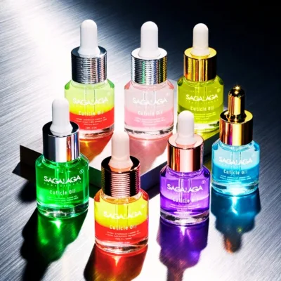 Double Layer Moisturizing Cuticle Oil Nail Strengthen & Repair Treatment Organic Nail Care Oil with Custom Logo