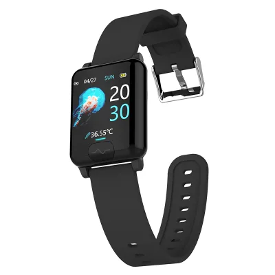 2024 E04 1.3-inch Timer Wristband Countdown ECG PPGSports Waterproof Men's Sport Smart Watch Pedometer Heart Rate Blood