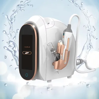 Portable No Needle Mesotherapy Machine Oxygen Jet Mesogun Skin Rejuvenation Glowing