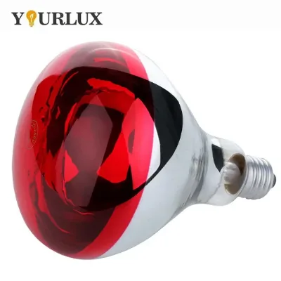 R125 Infrared Heating Lamp 150W 175W 250W 275W E27 110v/220v/230V Heat Bulb for Industrial